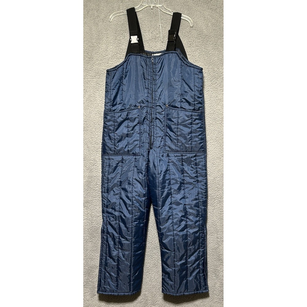 Samco Freezerwear Overalls High Freezer Bib Pants Mens Medium Freezepack‎